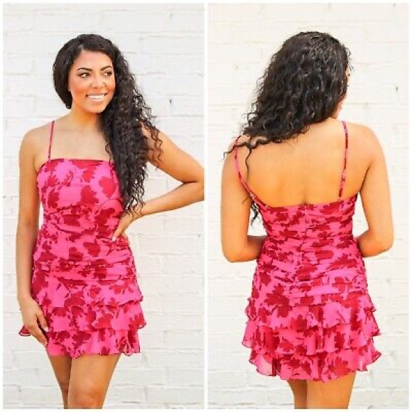 Do+Be pink floral dress! Size small/medium! - Picture 4 of 4